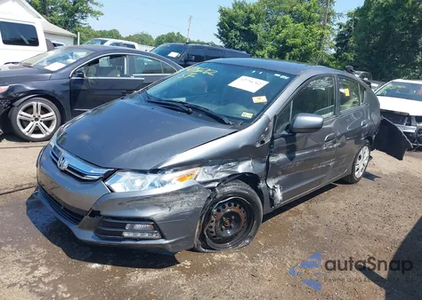 2013 Honda Insight из США, поврежденный, VIN JHMZE2H37DS002355